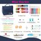 Crochet Kits for Beginners,All in One Crochet Kits with 840 Yards Crochet Yarn,Ergonomic Crochet Hooks Set with Yarn for Adults,Navy